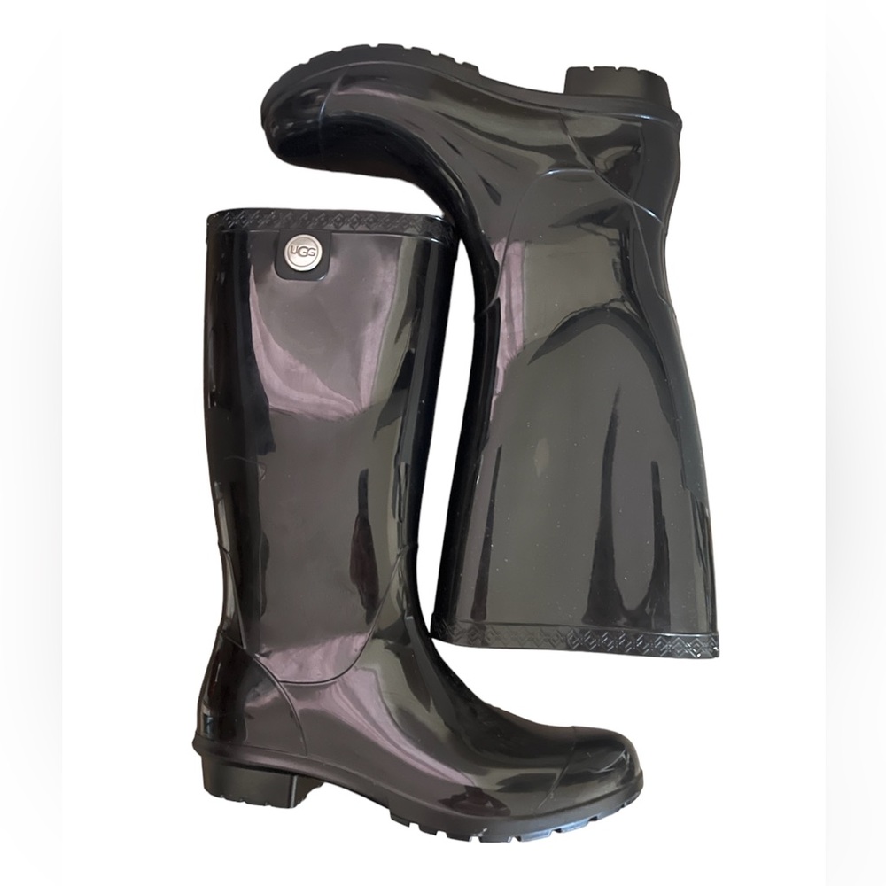 Ugg Black Shaye Rain Boots